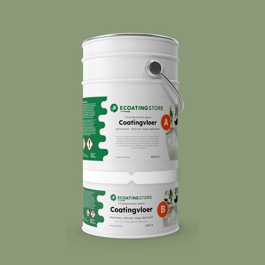 Floor coating - RAL 6021