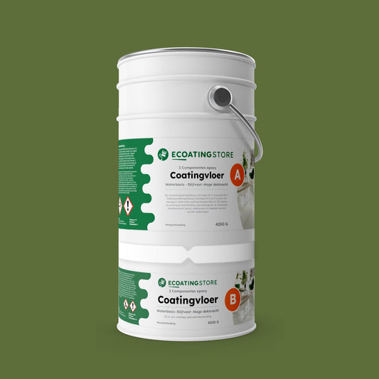 Floor coating - RAL 6025