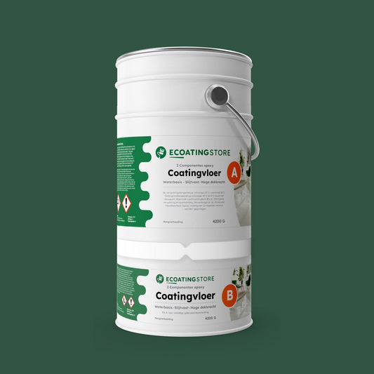 Floor coating - RAL 6028