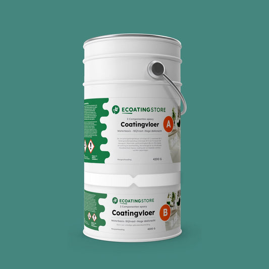 Floor coating - RAL 6033