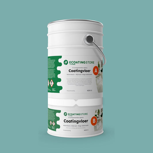 Floor coating - RAL 6034