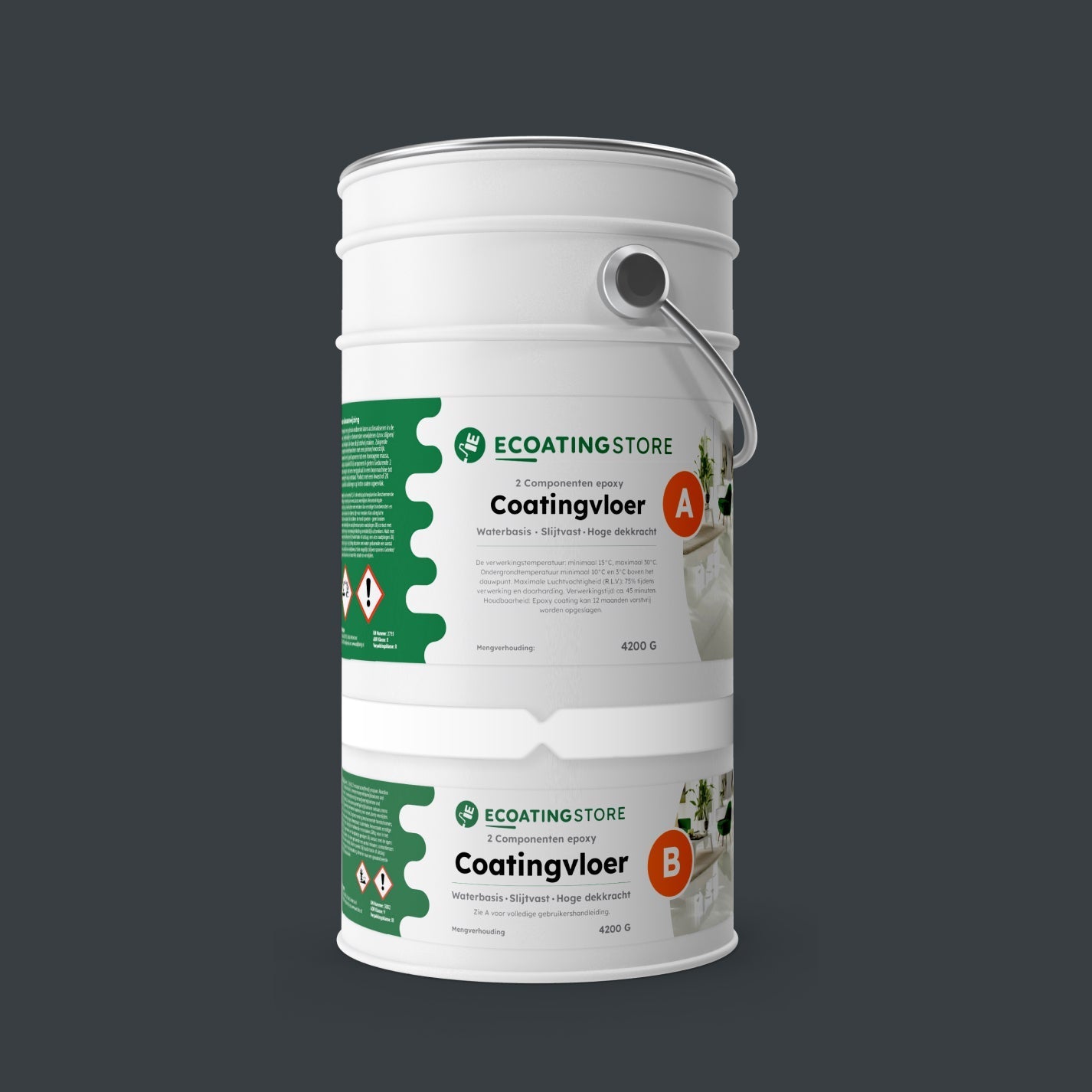 Floor coating - RAL 7016