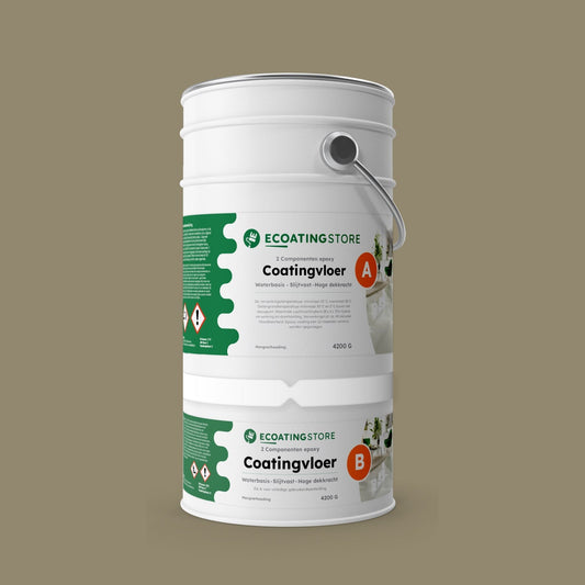 Floor coating - RAL 7034