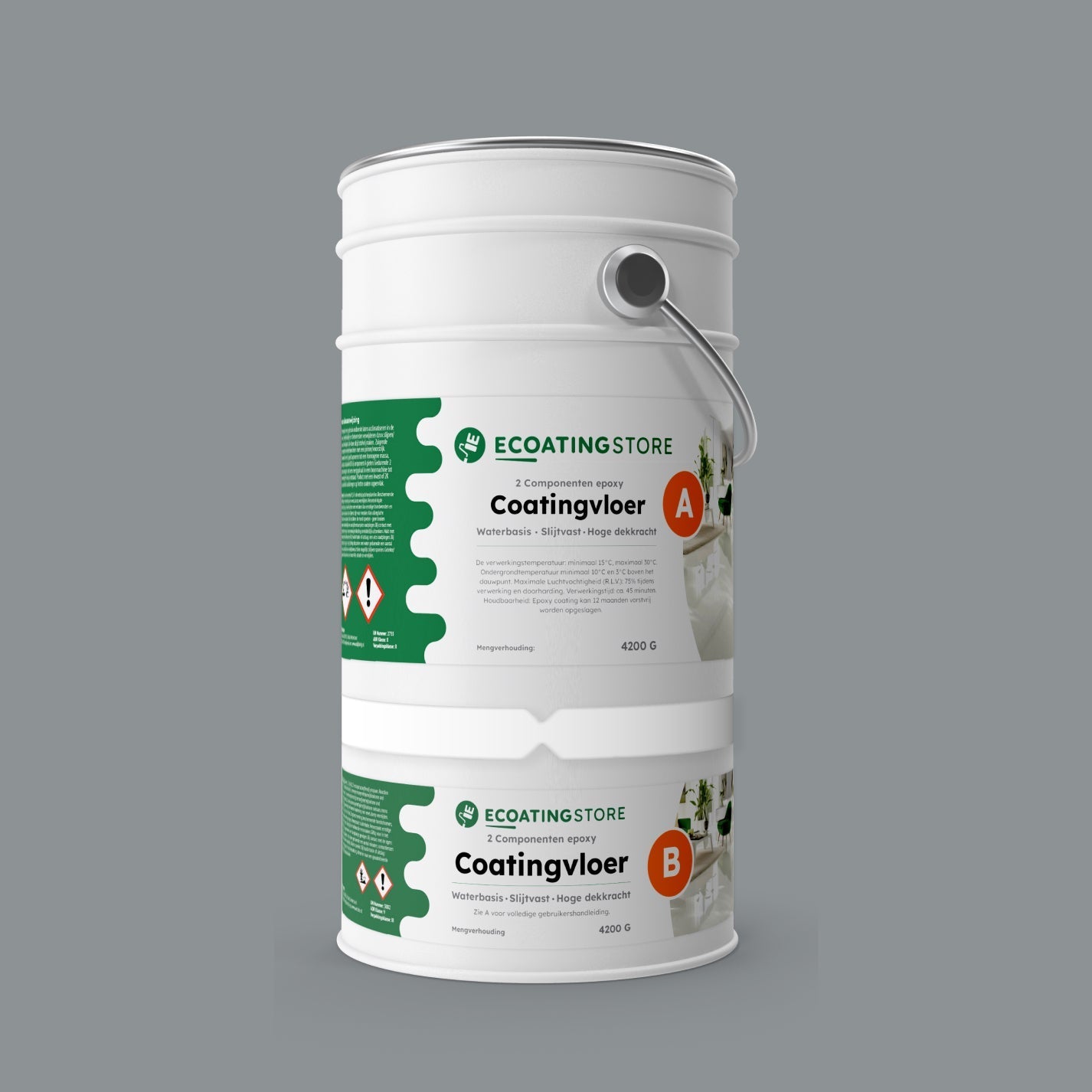 Floor coating - RAL 7045