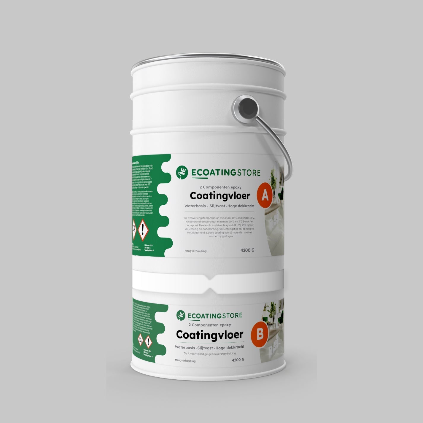 Floor coating - RAL 7047
