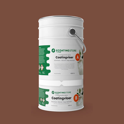 Garage floor coating - RAL 8002