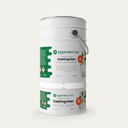 Floor coating RAL 9016 Traffic white