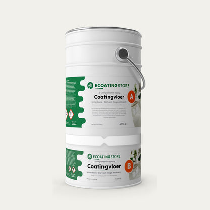 Garage floor coating - RAL 9016