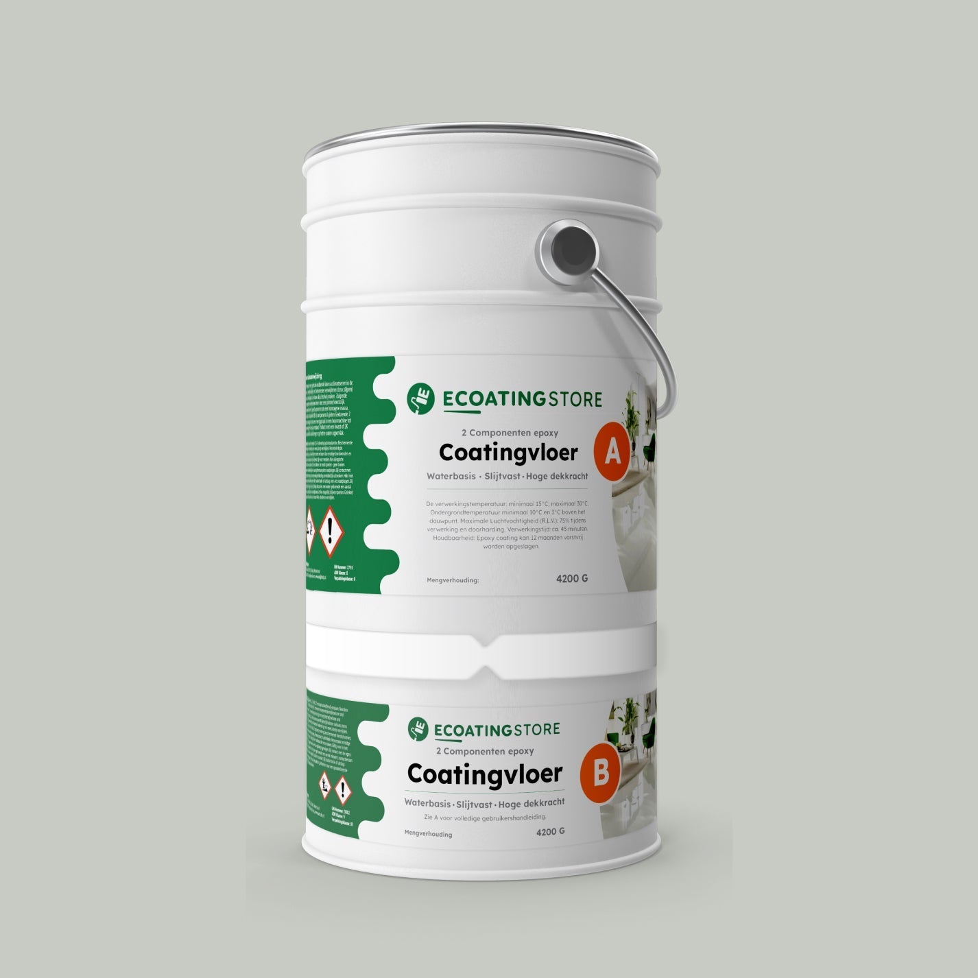 Floor coating - RAL 9018