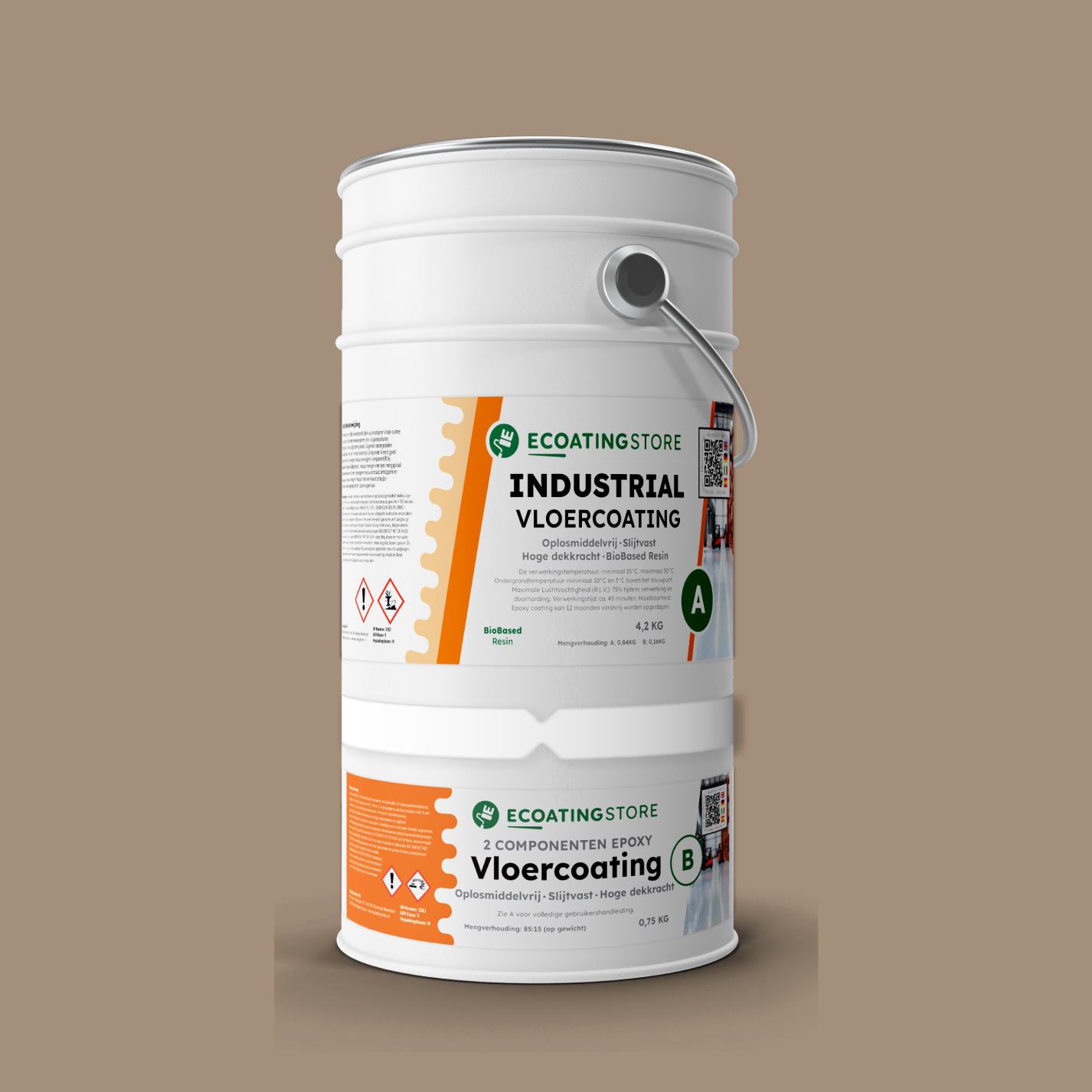 Industrial Vloercoating - RAL 1019