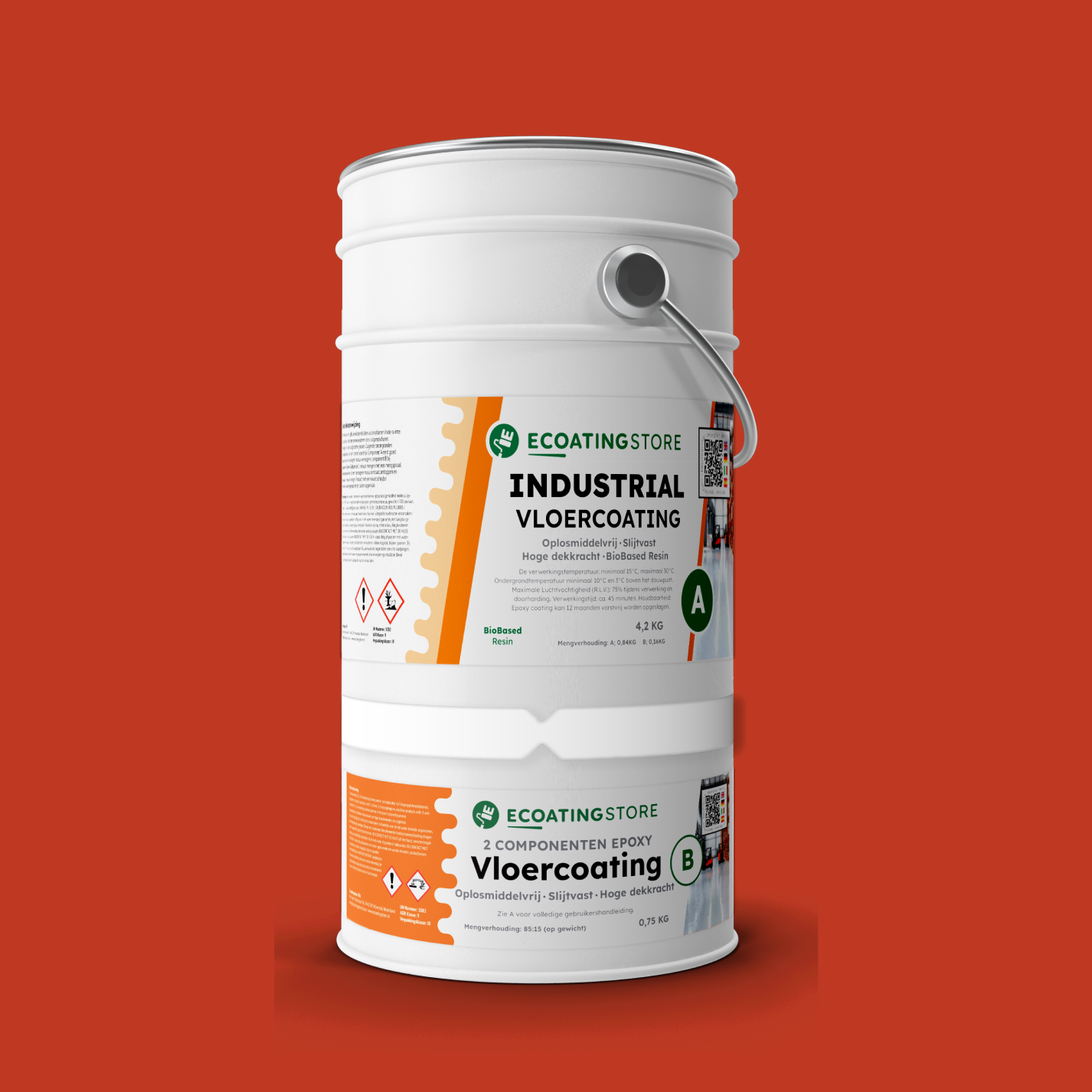 Industrial Vloercoating - RAL 2002
