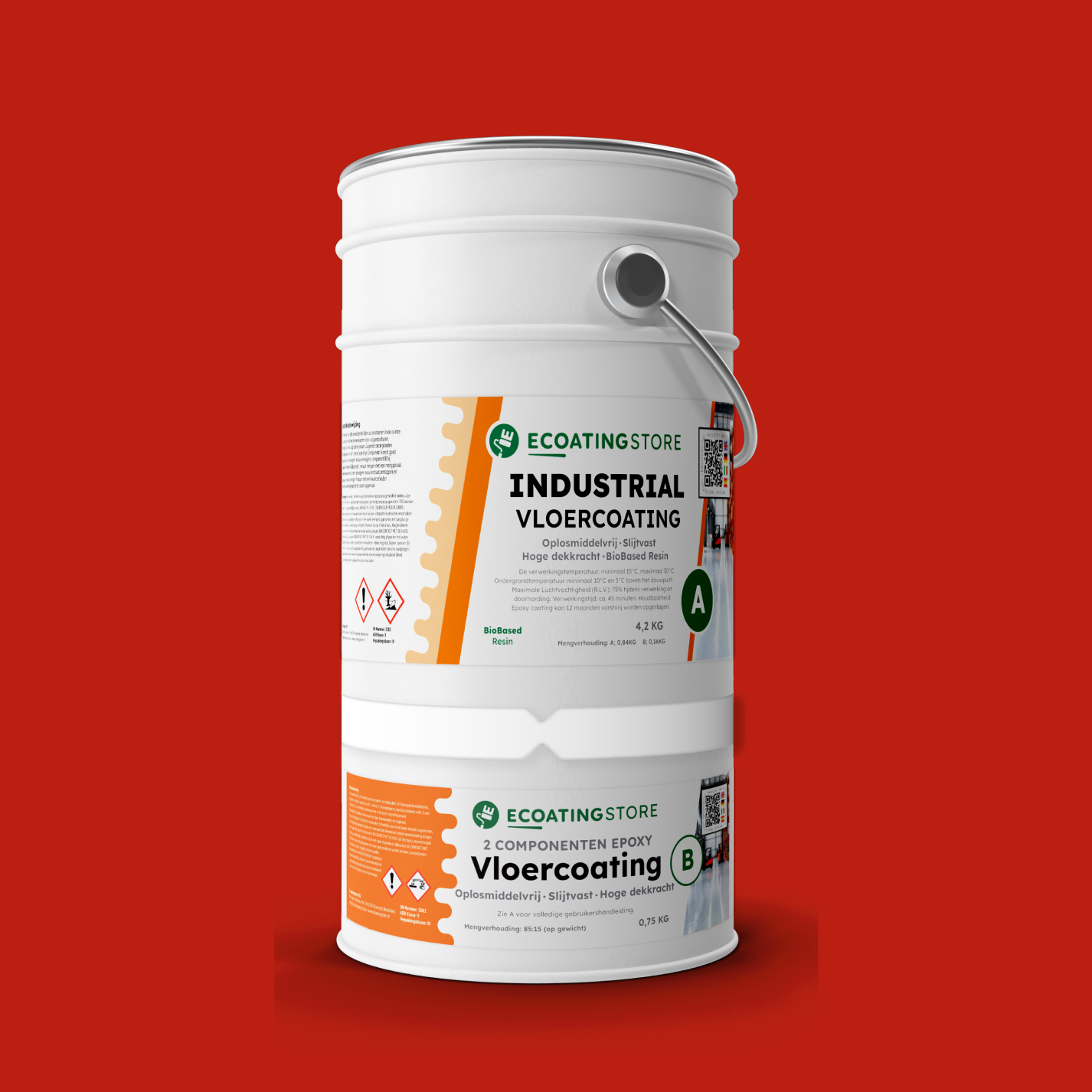Industrial Vloercoating - RAL 3020