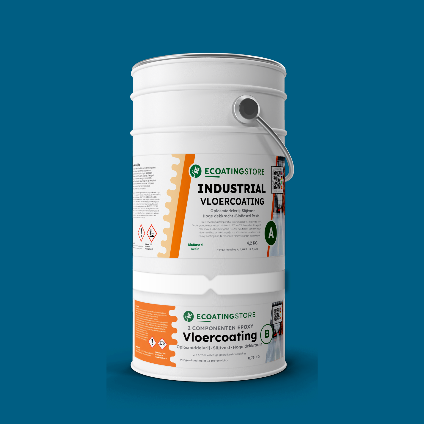 Industrial Vloercoating - RAL 5019