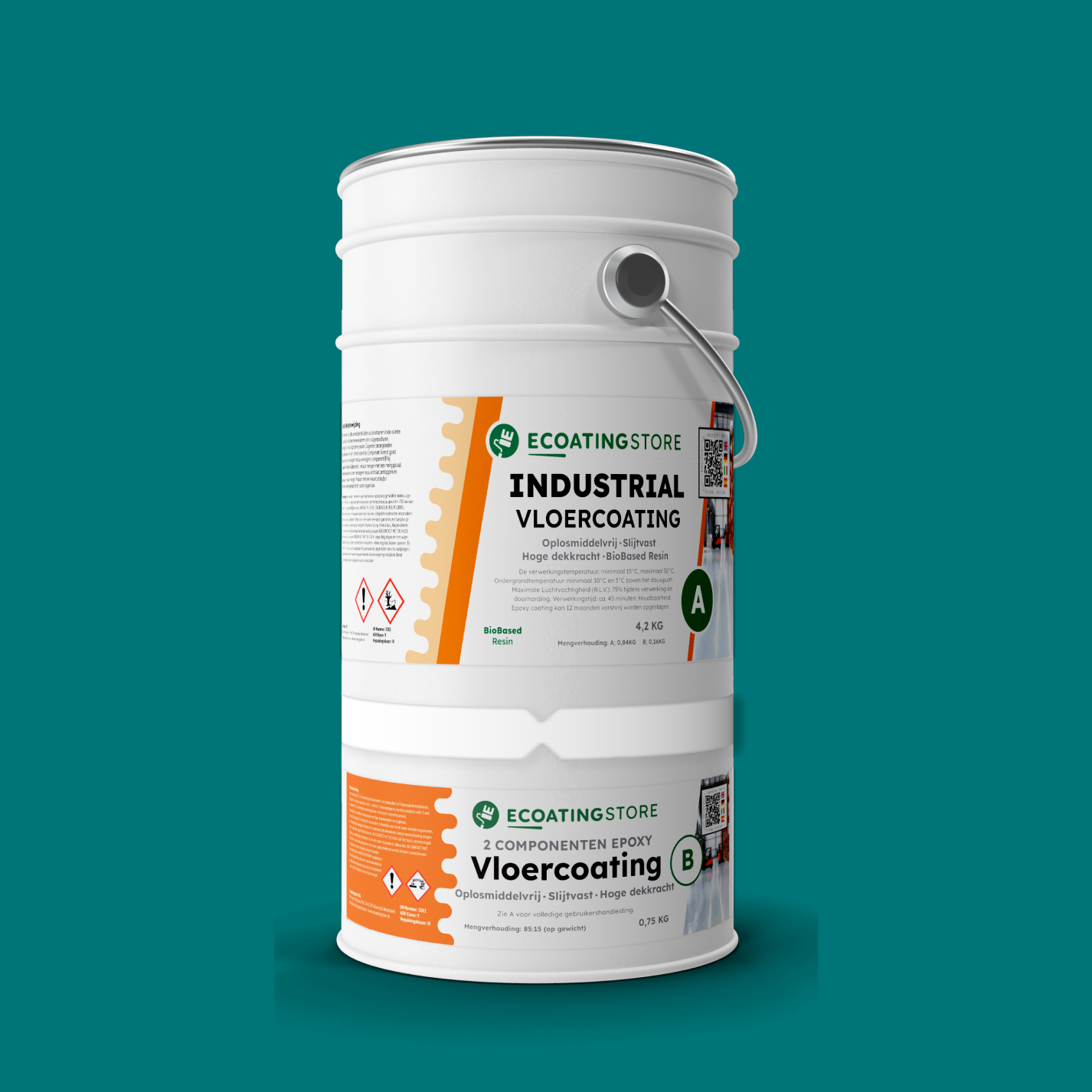 Industrial Vloercoating - RAL 5021