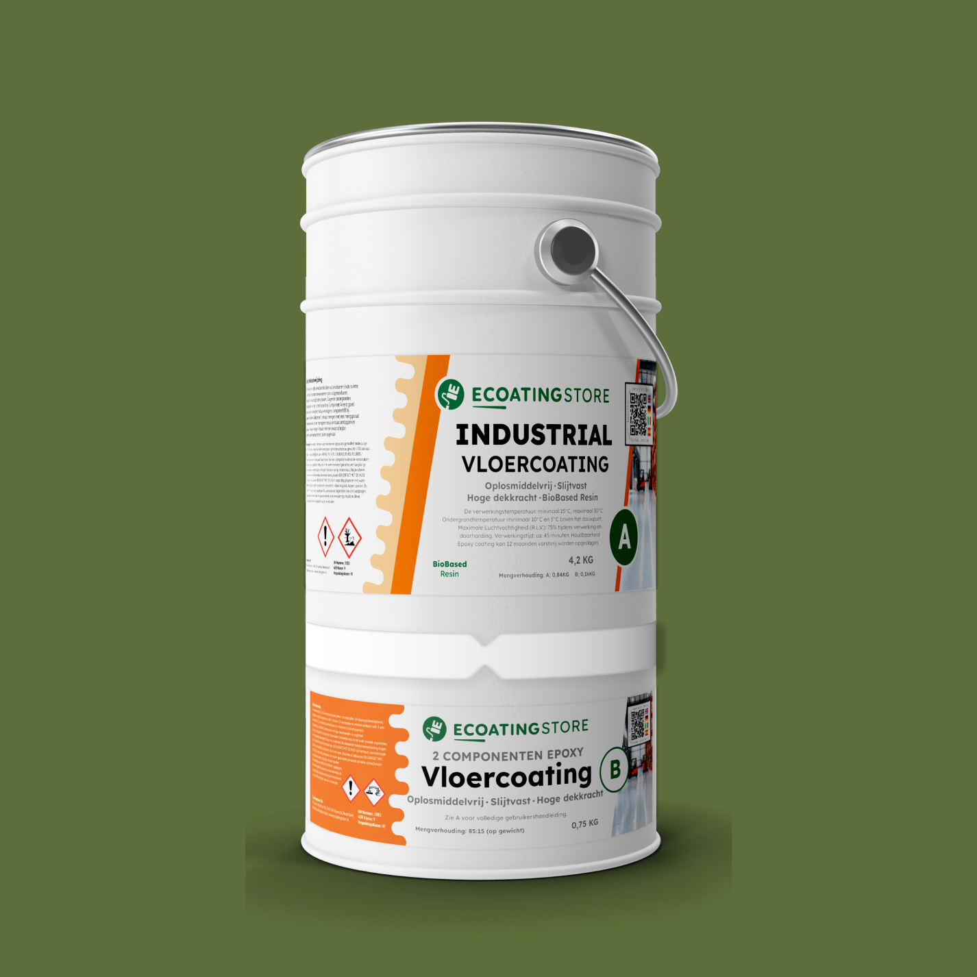 Industrial Vloercoating - RAL 6025