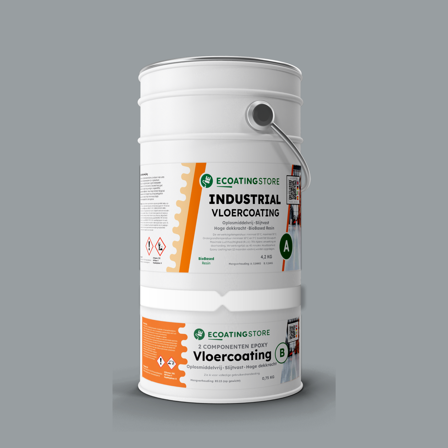 Industrial Vloercoating - RAL 7040