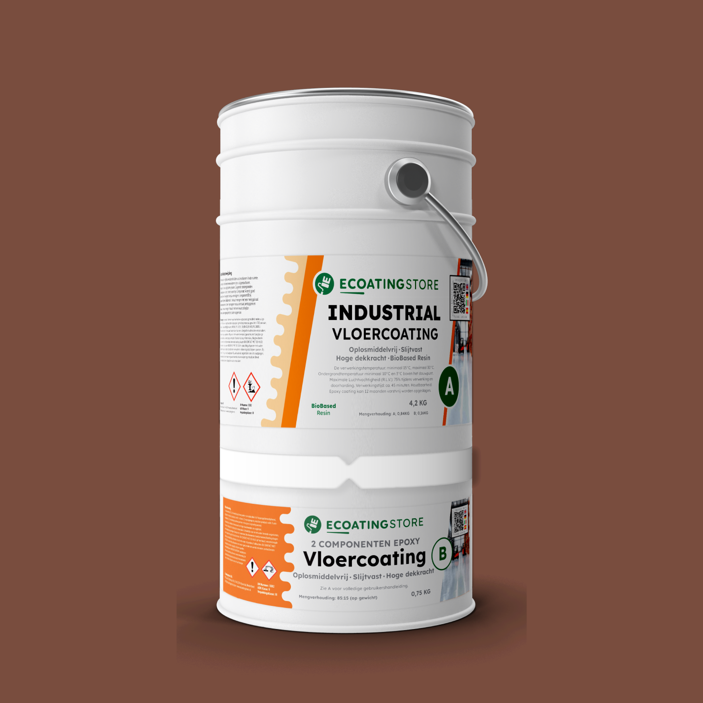 Industrial Vloercoating - RAL 8002