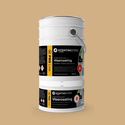 Garage floor coating - RAL 1001