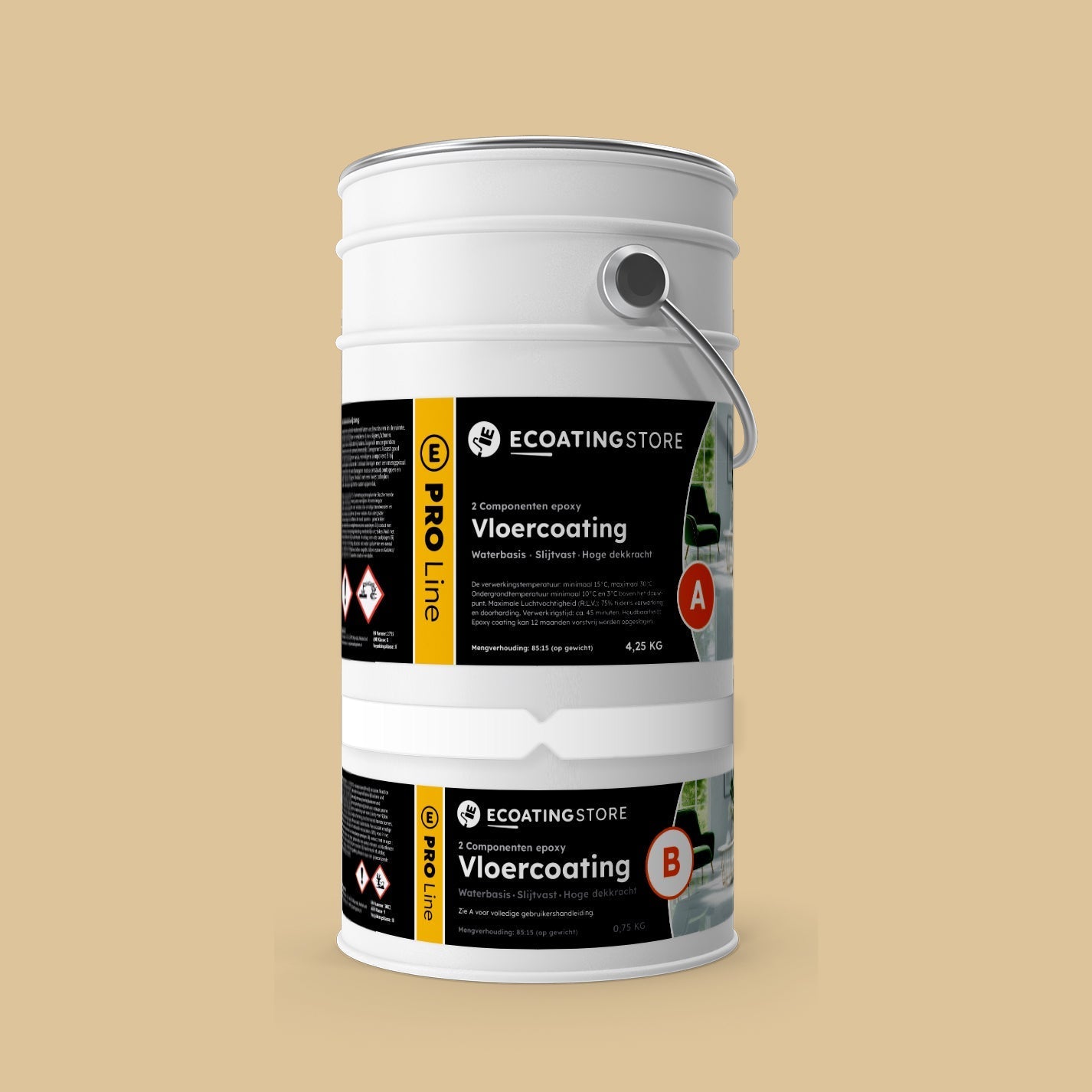 Floor coating - RAL 1014