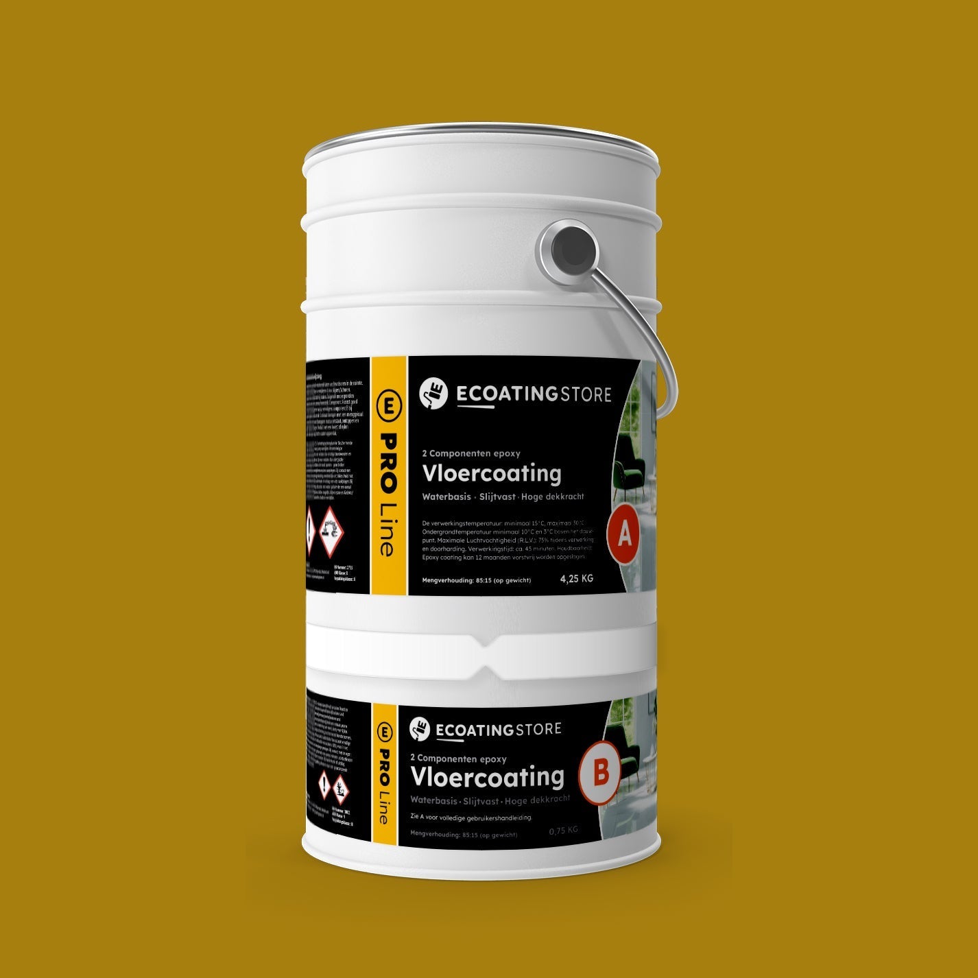 Floor coating - RAL 1027
