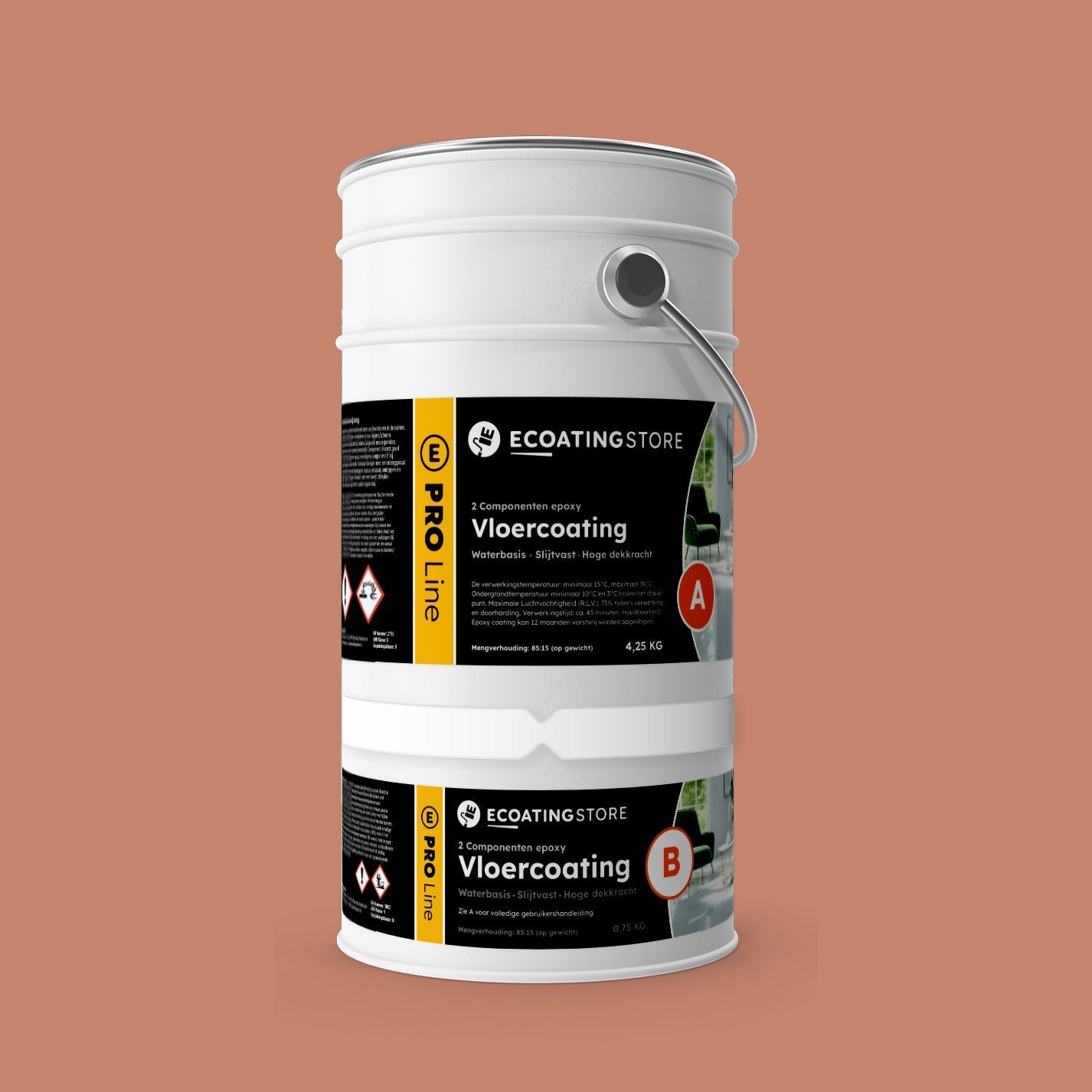 Floor coating - RAL 3012