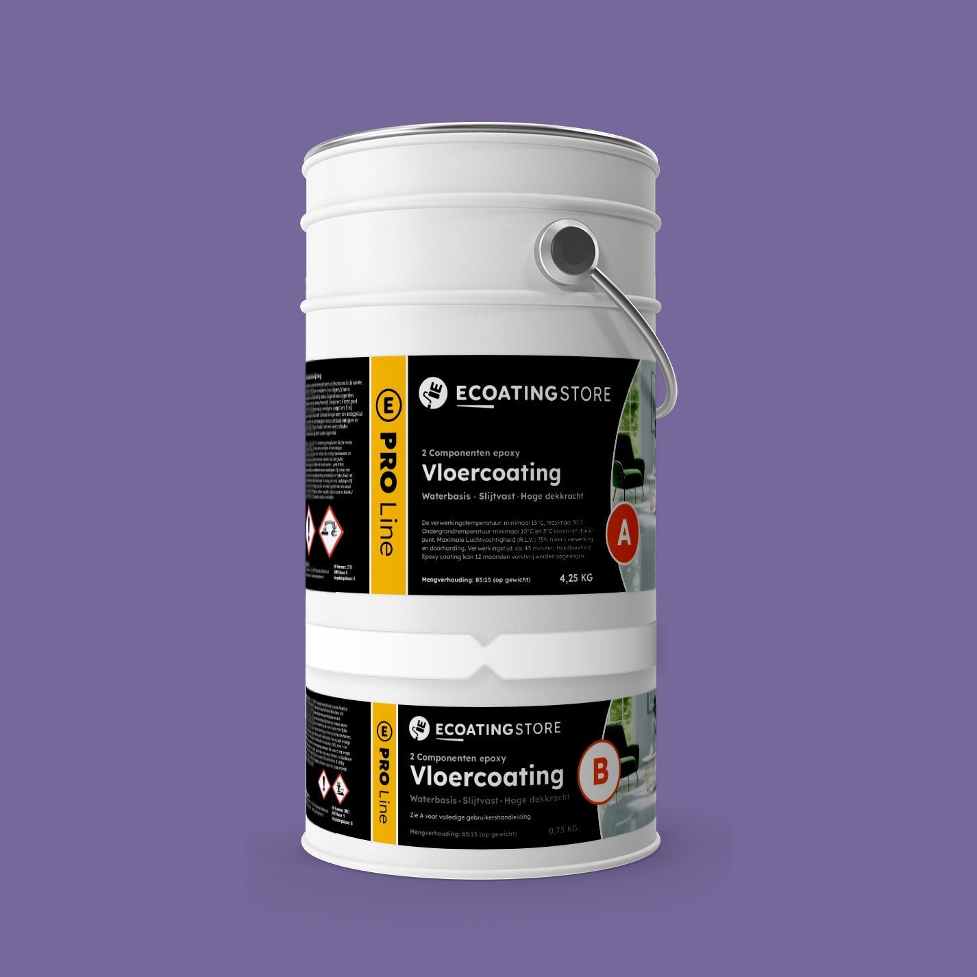Floor coating - RAL 4005