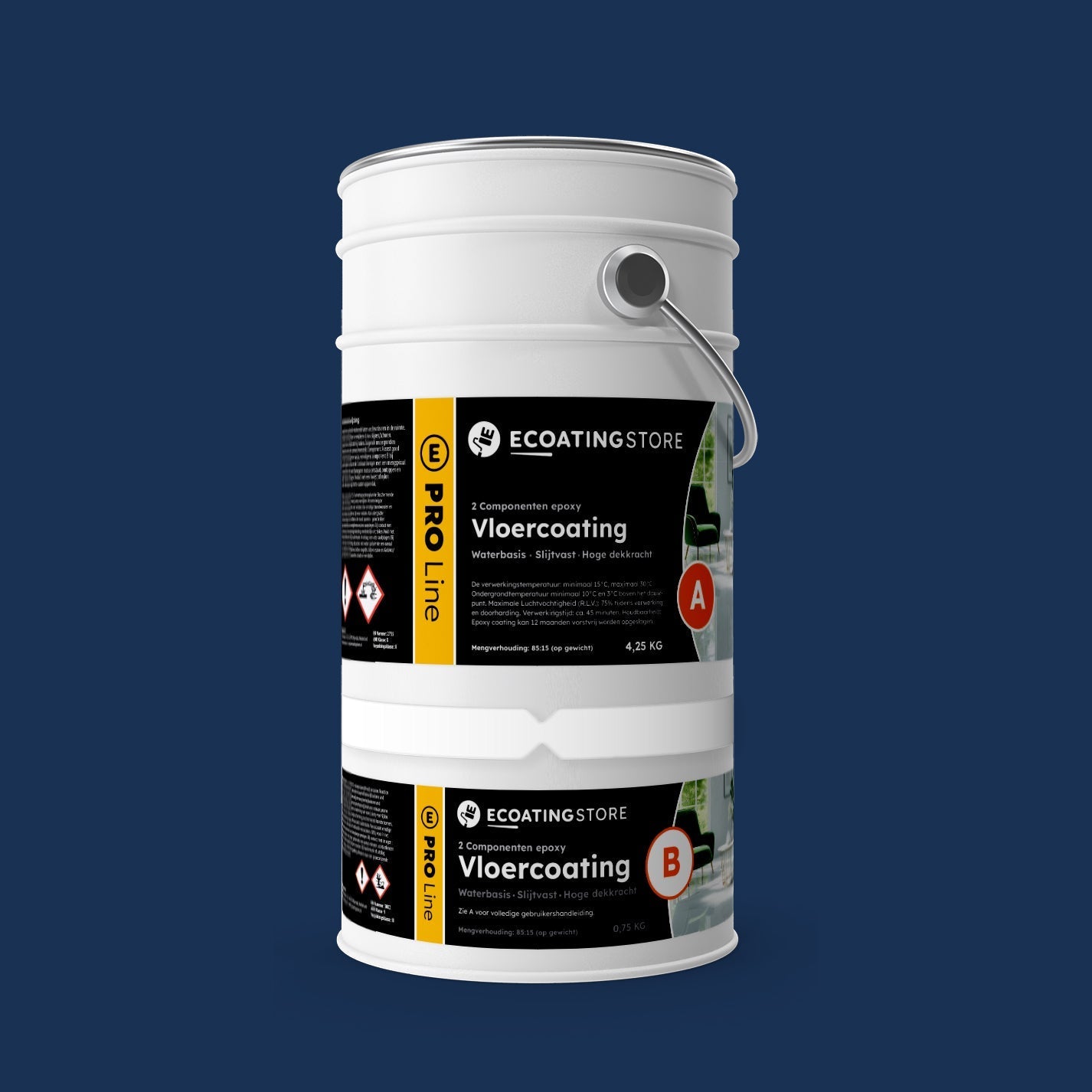 Floor coating - RAL 5013