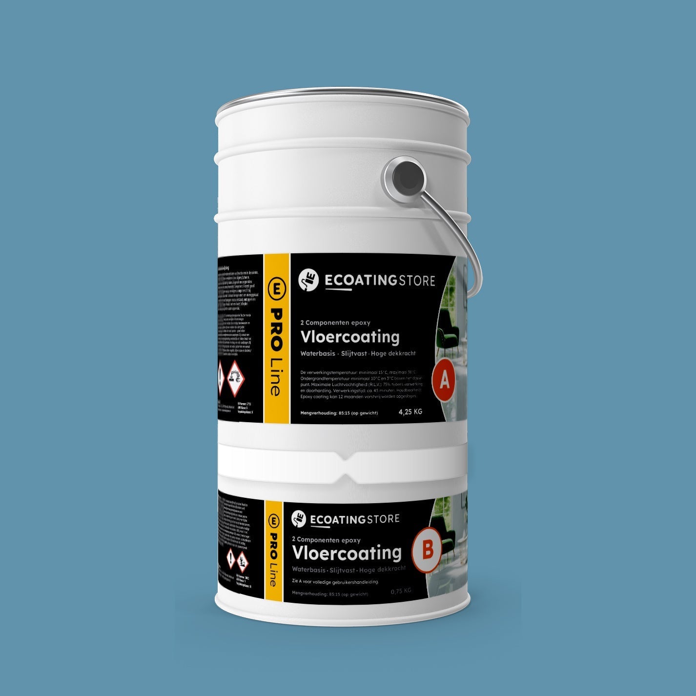 Floor coating - RAL 5024