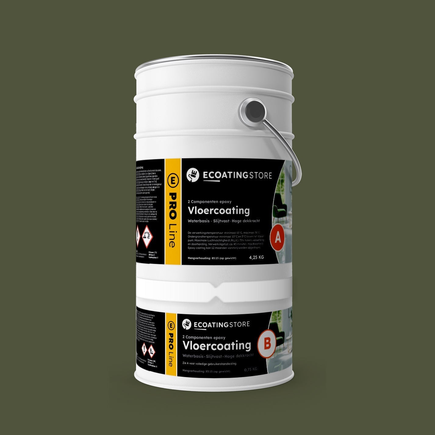 Floor coating - RAL 6003