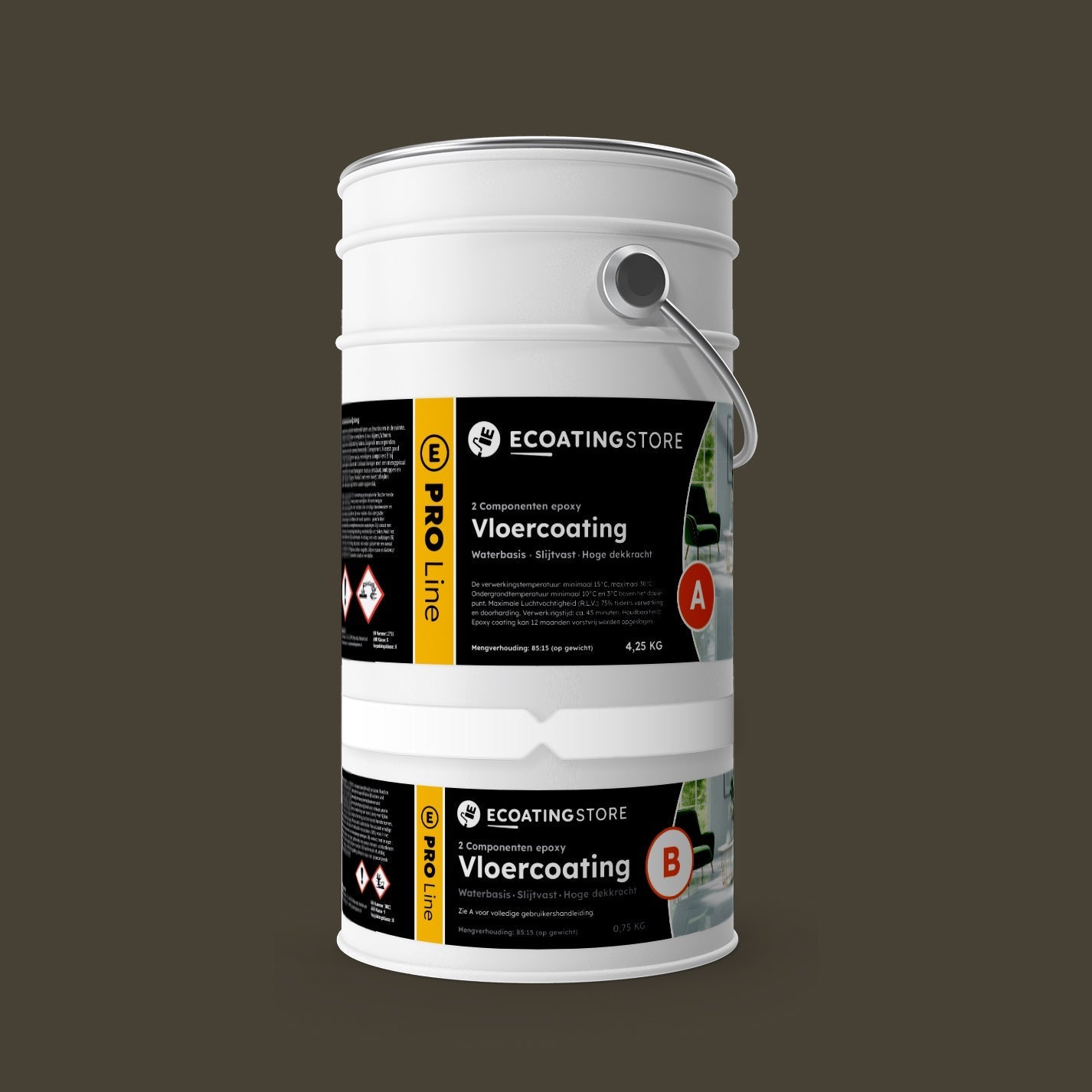 Floor coating - RAL 6014