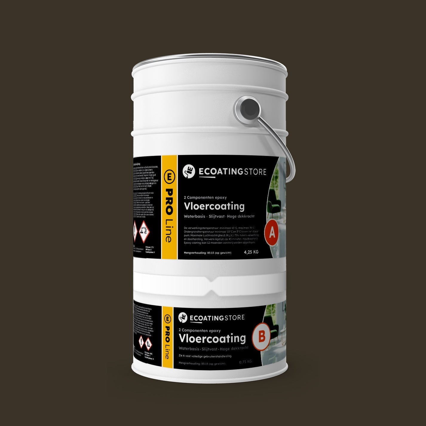Floor coating - RAL 6022