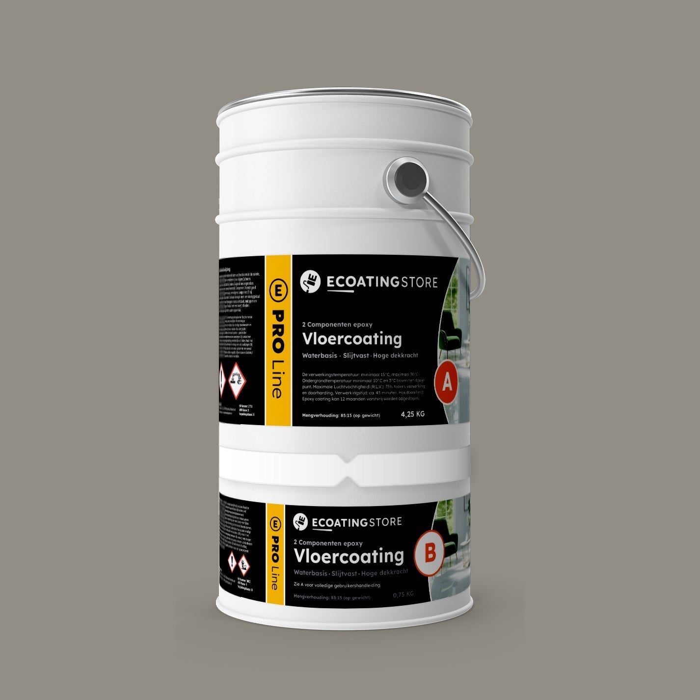 Floor coating - RAL 7030