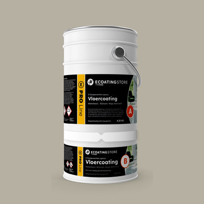 Garage floor coating - RAL 7032