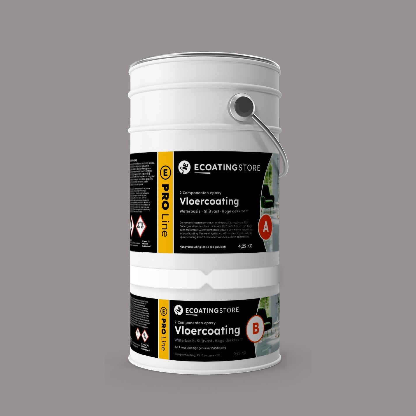 Floor coating - RAL 7036