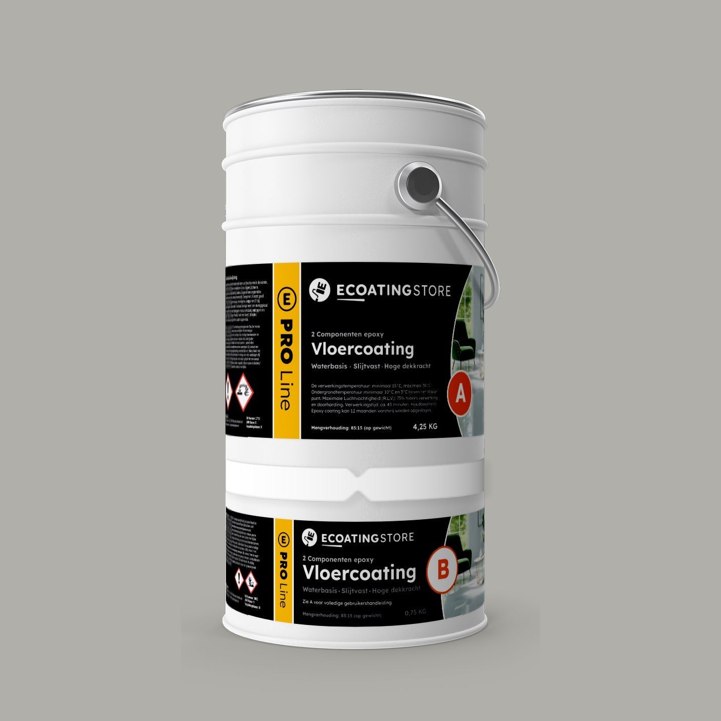 Floor coating - RAL 7038