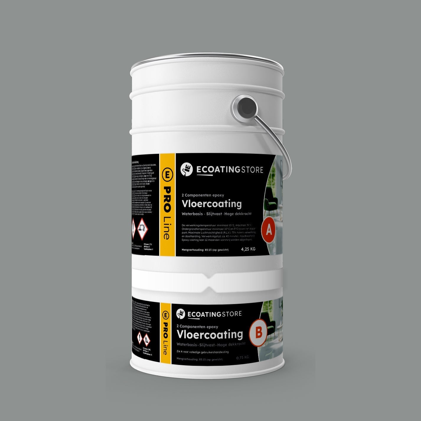 Floor coating - RAL 7042