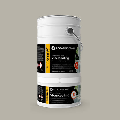 Garage floor coating - RAL 7044