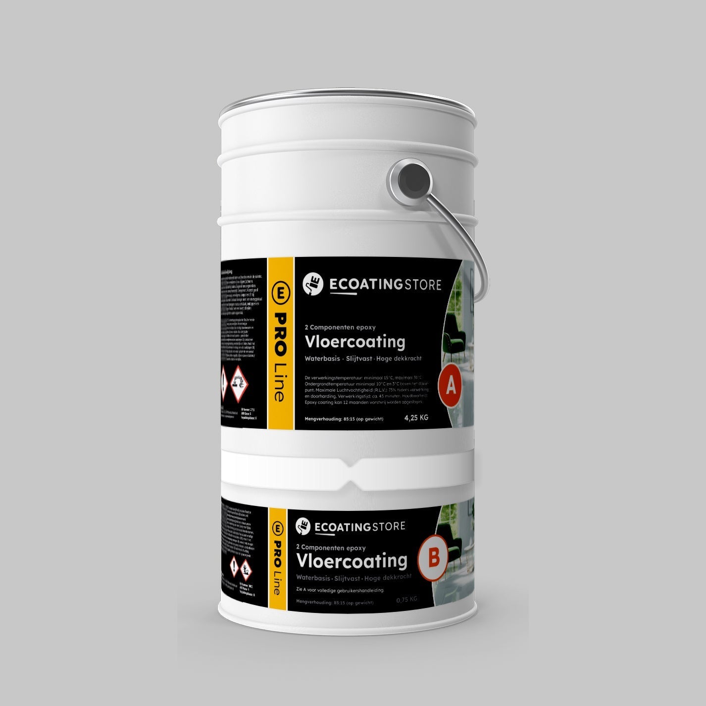 Floor coating - RAL 7047