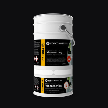 Garage floor coating - RAL 9005