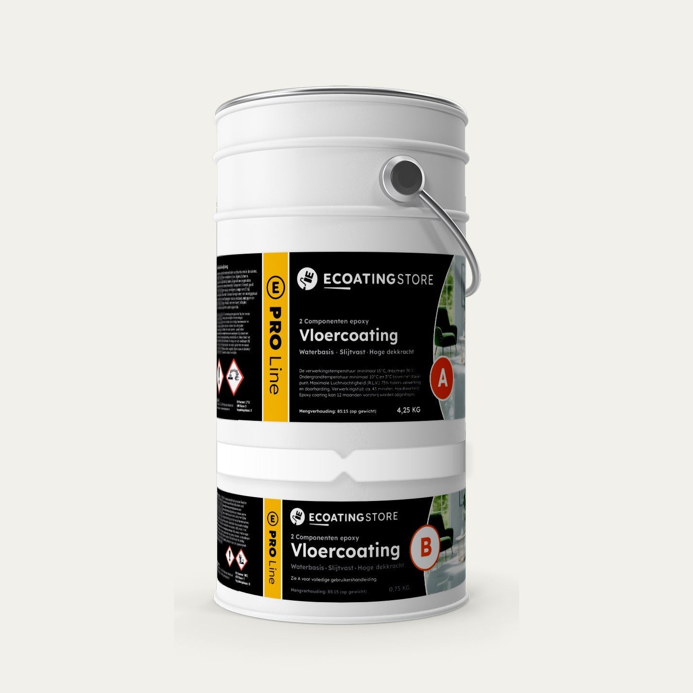 Floor coating - RAL 9016