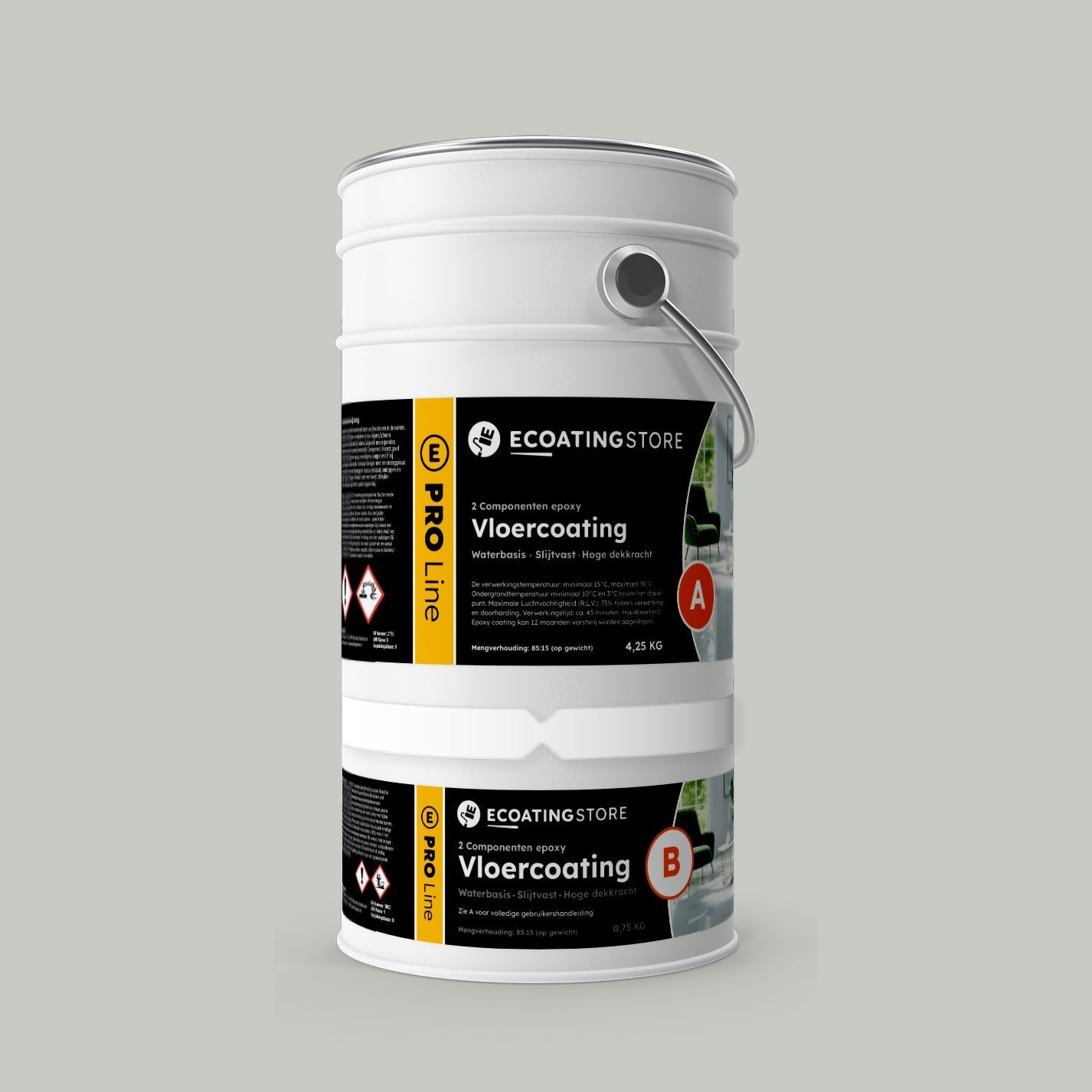 Floor coating - RAL 9018
