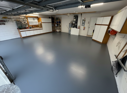 Garage floor coating - RAL 7016