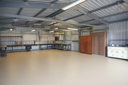 Garage floor coating - RAL 1001