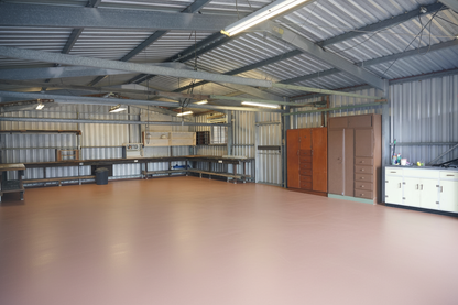 Garage floor coating - RAL 3012