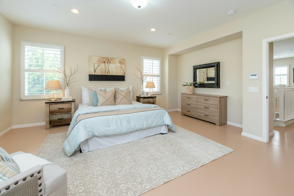 Garage floor coating - RAL 3012