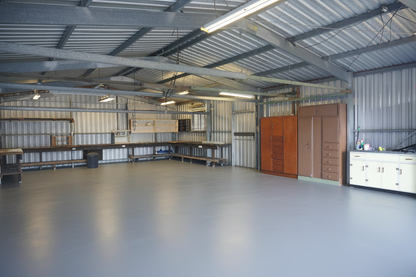 Garage floor coating - RAL 7011