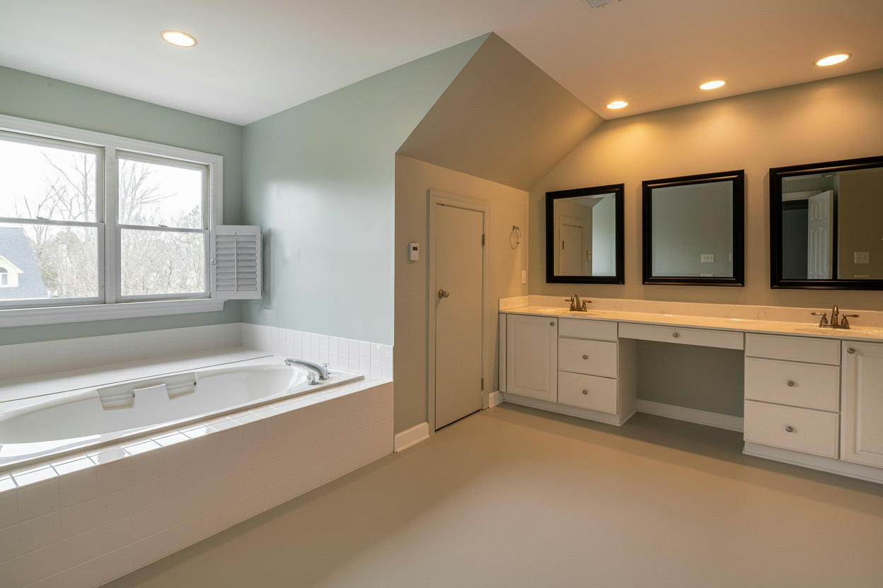 Floor coating - RAL 7034