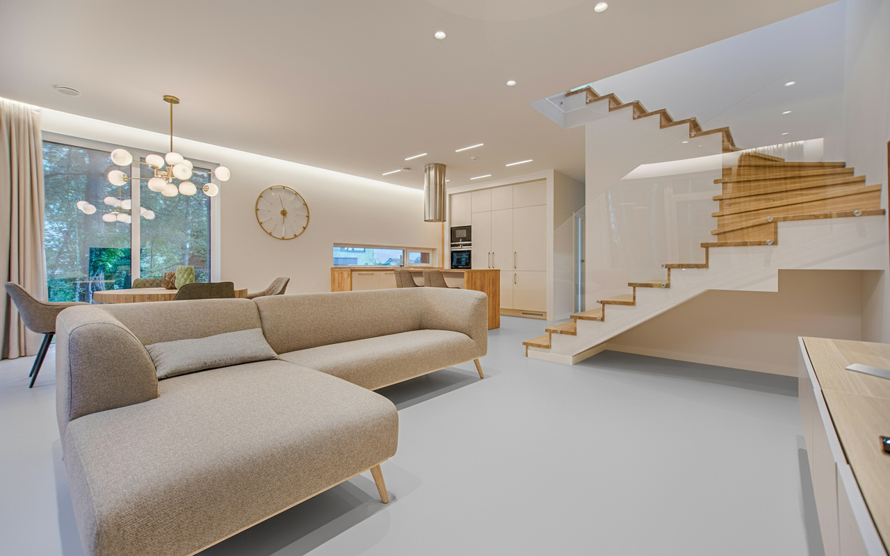 Floor coating - RAL 7035