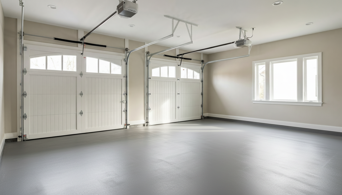 Garage floor coating - RAL 7036
