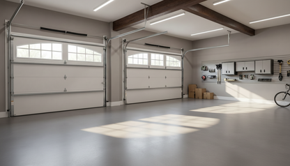 Garage floor coating - RAL 7036